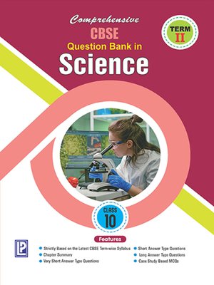 cover image of Comprehensive CBSE Question Bank in Science X (Term-II)